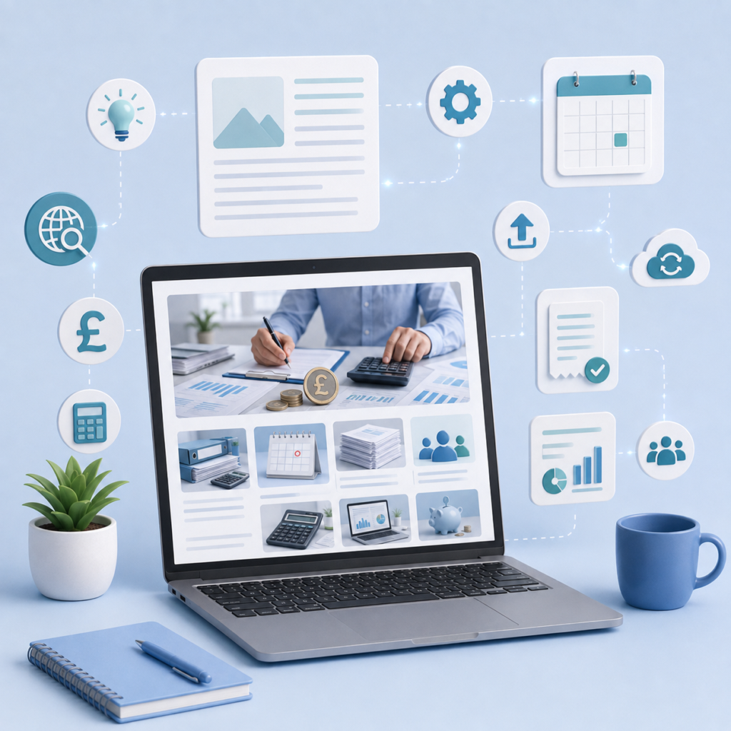 ai4accountants blog content generation + auto posting