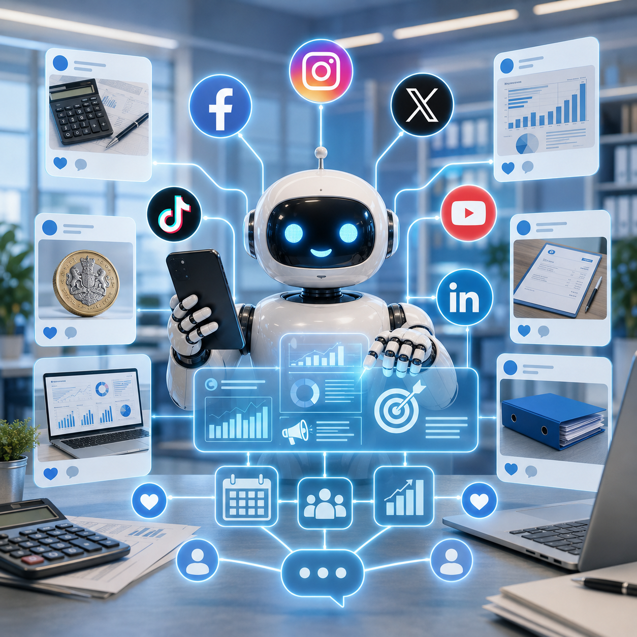 Home ai4accountants social content, ads