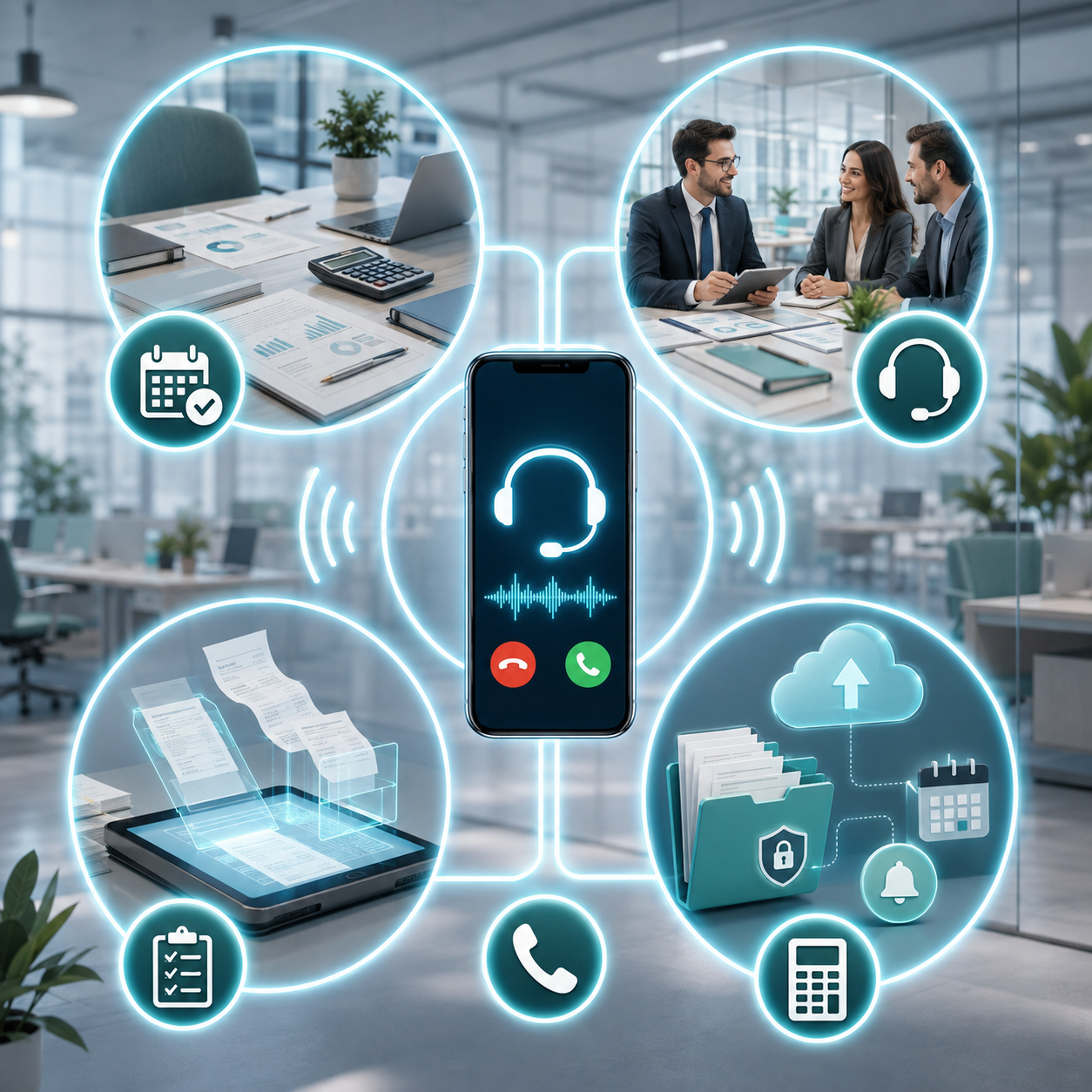 Home ai4accountants voicebot